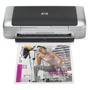 HP DeskJet 460c cb wbt (Front, closed lid)