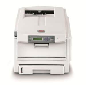 Oki C5000 Series White Front