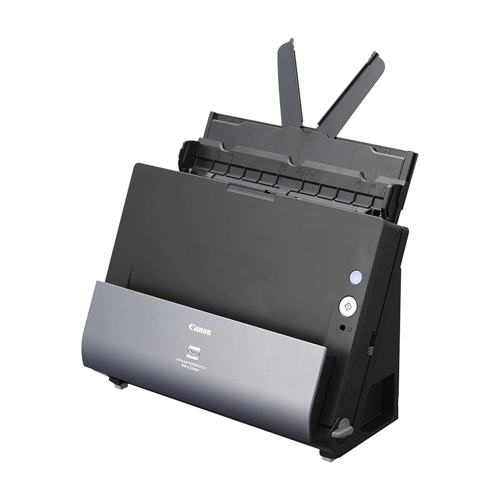 canon dr c200 series c225w side