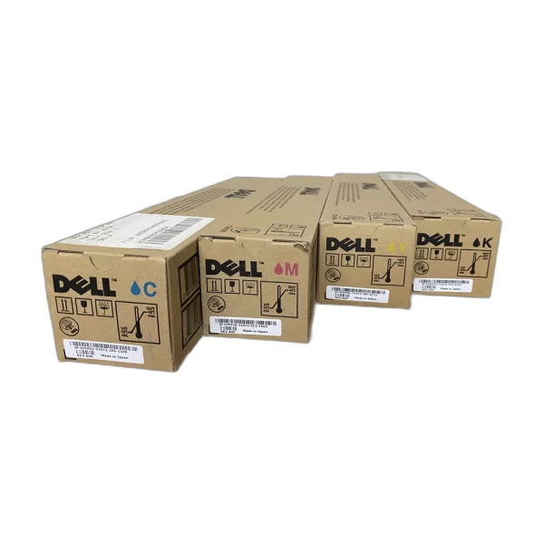 dell 7000 series 7130cdn cmyk toners actual