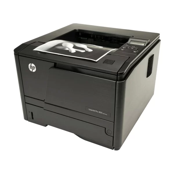 hp laserjet m400 series m401dne side