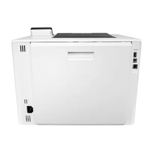 hp laserjet m400 series m455dn rear