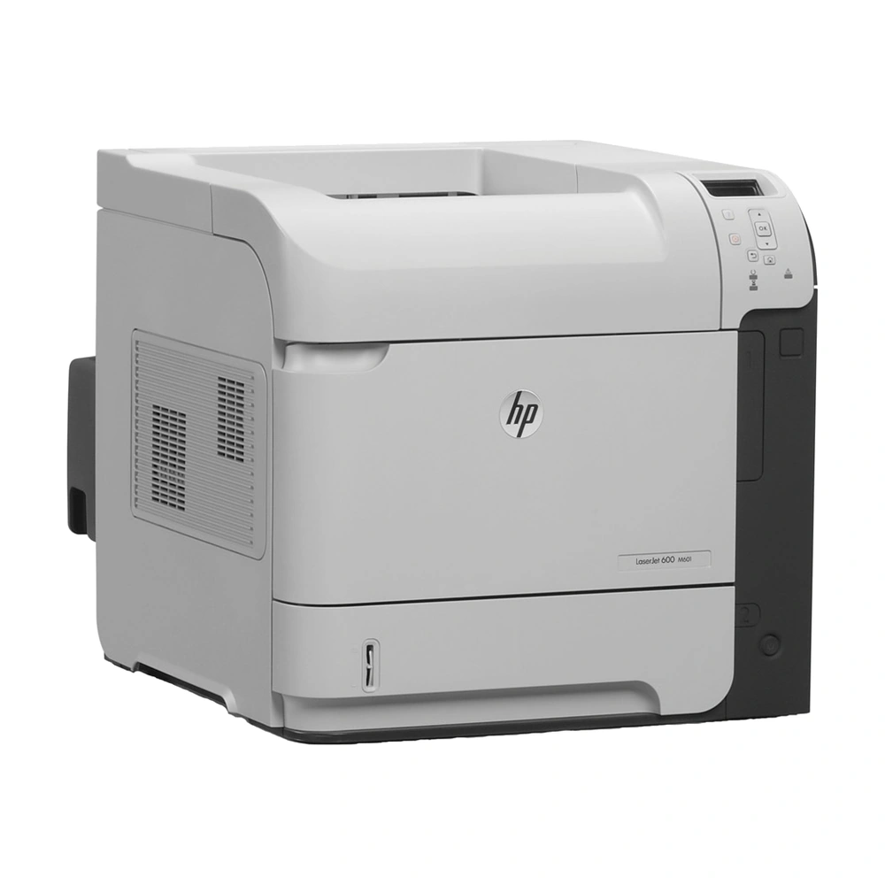 hp laserjet m600 series m601dn side