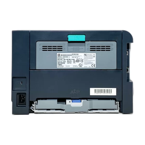 hp laserjet p2000 series p2055dn rear