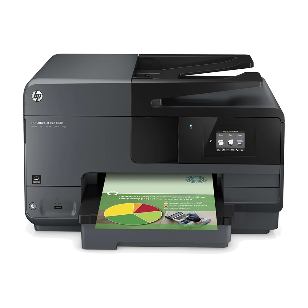 hp officejet 8000 series 8610 front