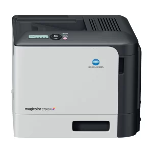 konica minolta magicolor 3700 series 3730dn front
