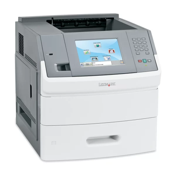 lexmark t65x t656dne side
