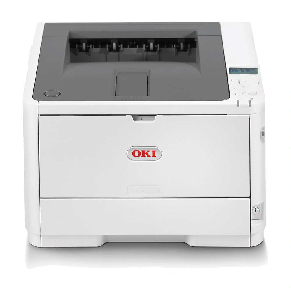 oki b400 series b412dn front