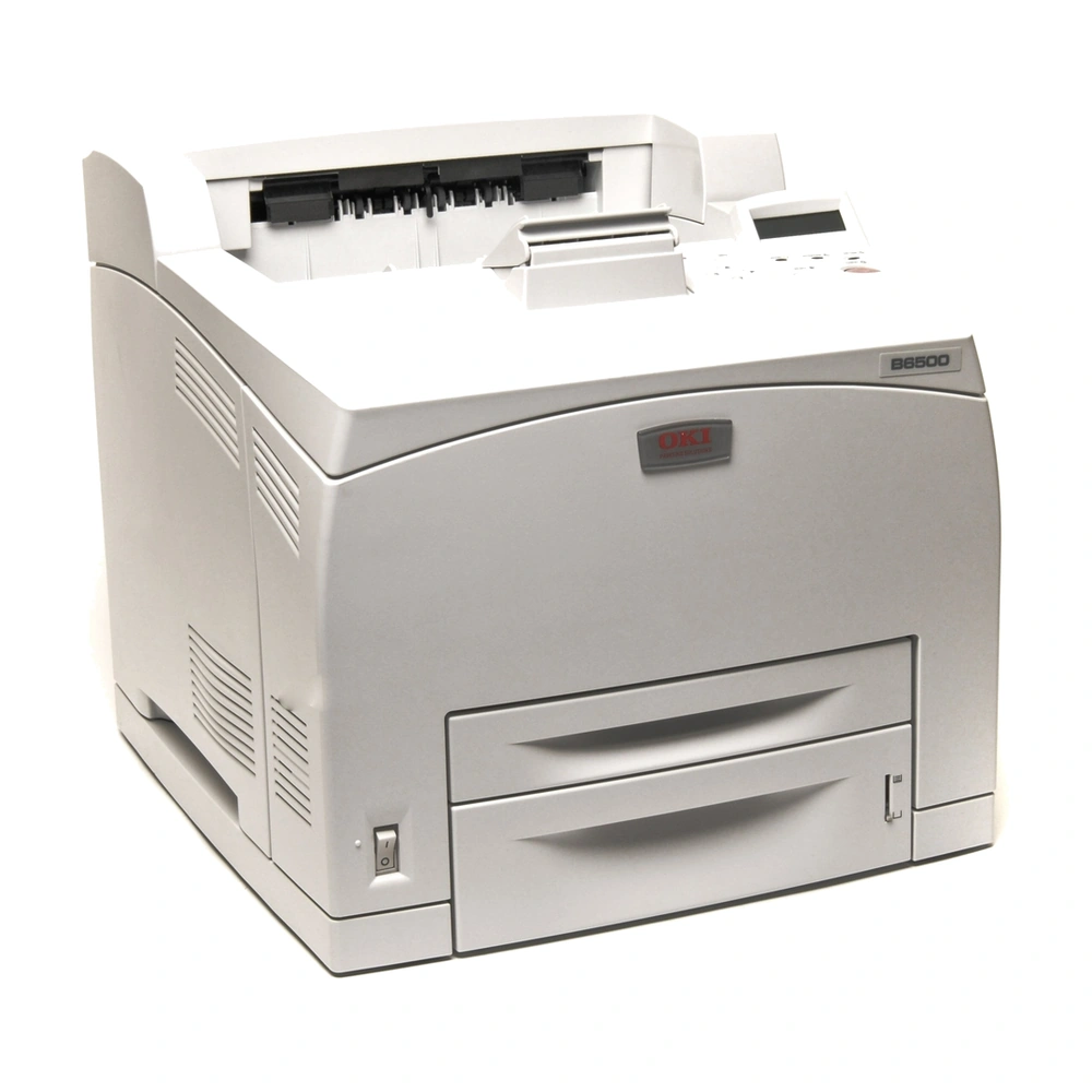 oki b6500 series b6500n side