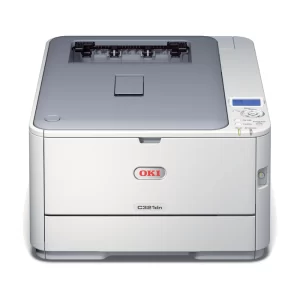 oki c300 series c321dn front