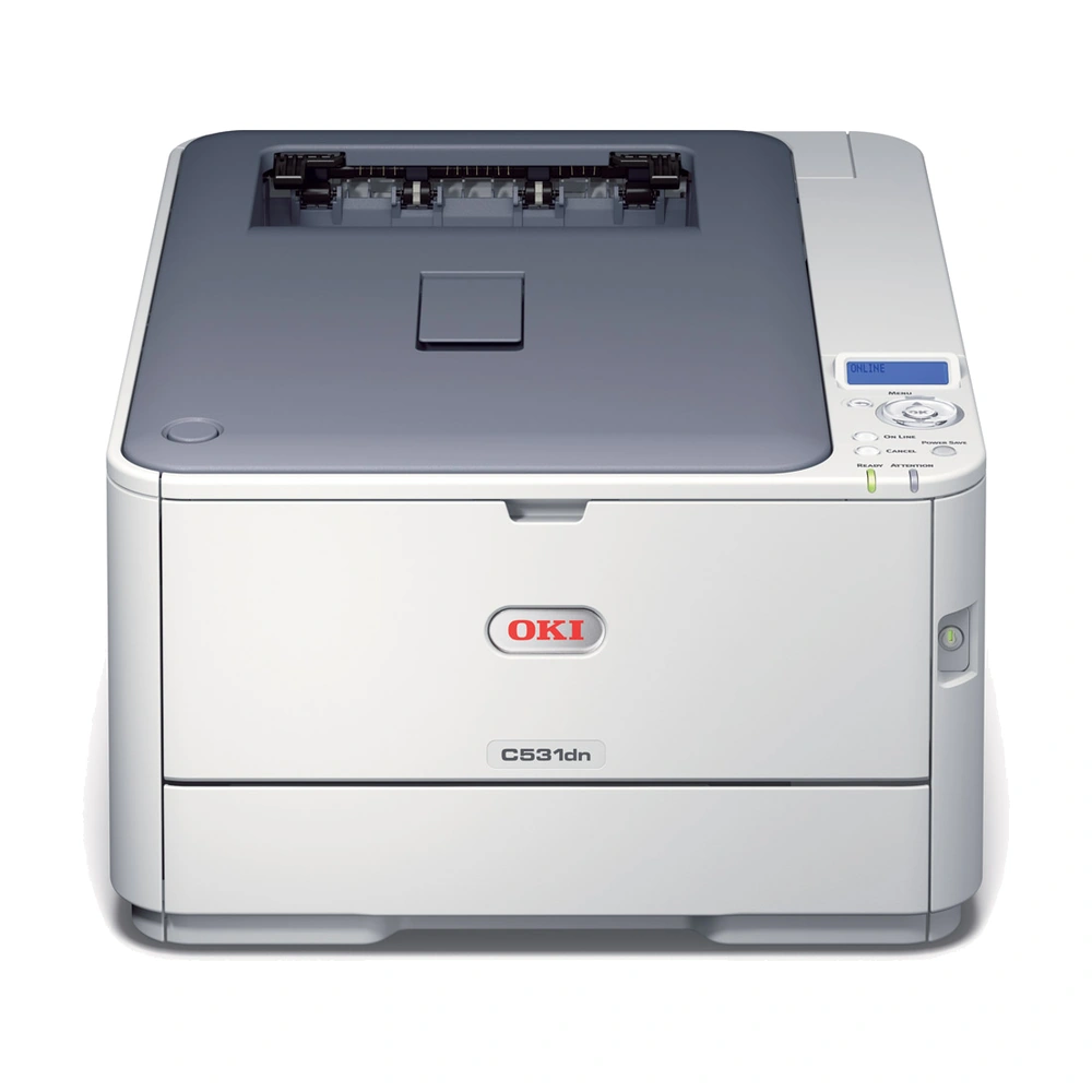 oki c500 series c531dn front