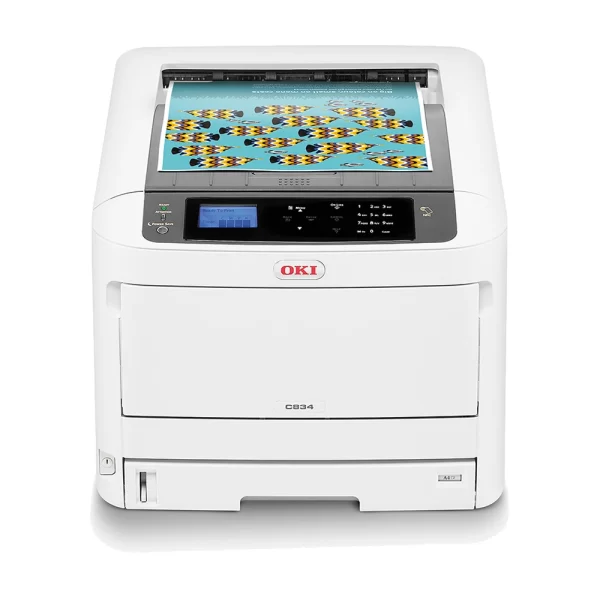 oki c800 series c834 front