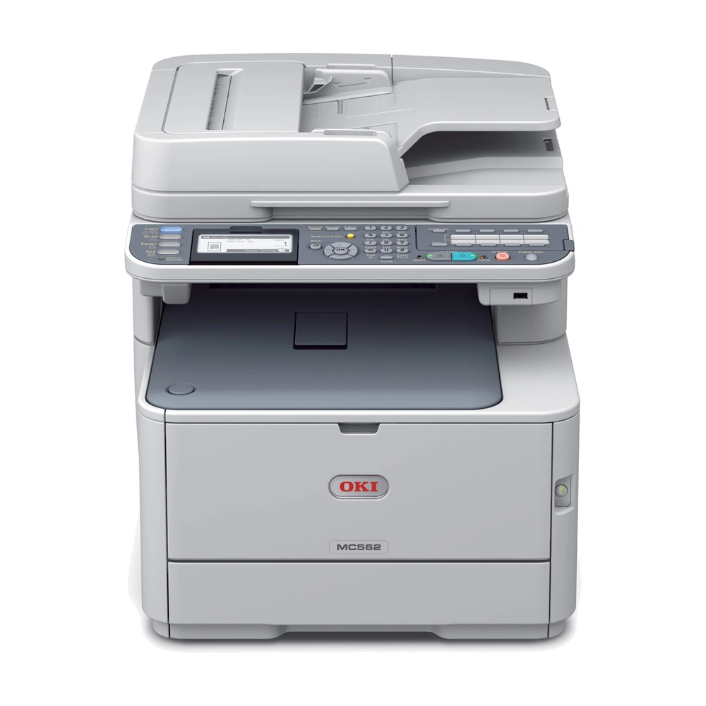oki mc500 series mc562w front