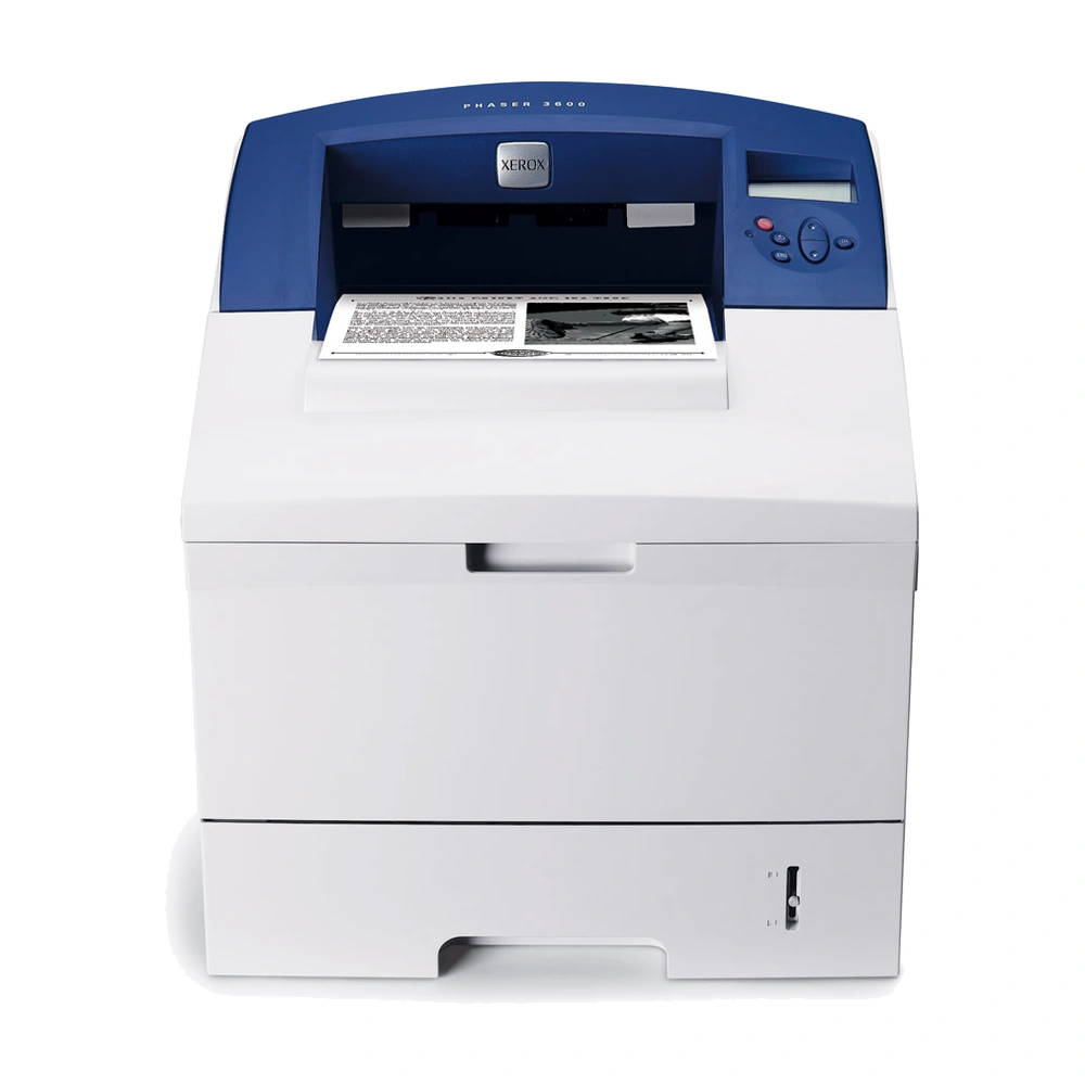 xerox 3000 series phaser 3600 front