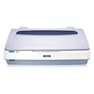 Epson GT-15000 A3 flatbed scanner, front view.